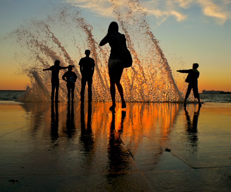 photo "Lord of wave" tags: landscape, genre, sunset