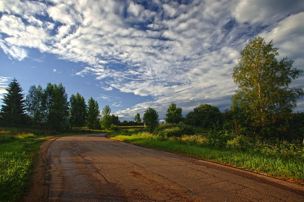 photo "Evening turn" tags: landscape, summer