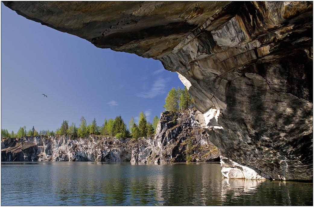 photo "Grots of Ruskeala" tags: landscape, mountains, water