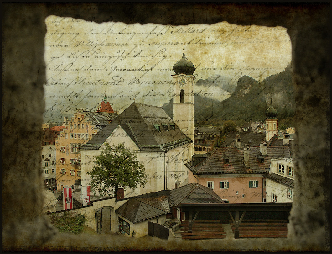photo "Letter from the past" tags: architecture, old-time, landscape, 