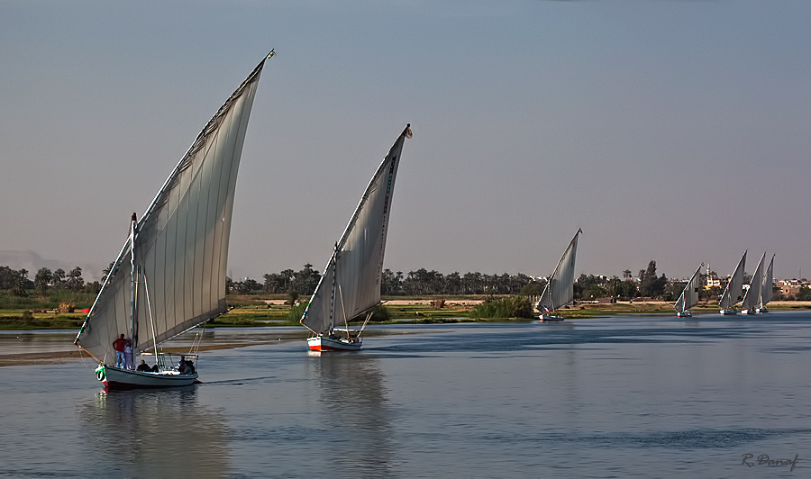 photo "Sailing on the Nile" tags: landscape, travel, Africa, water