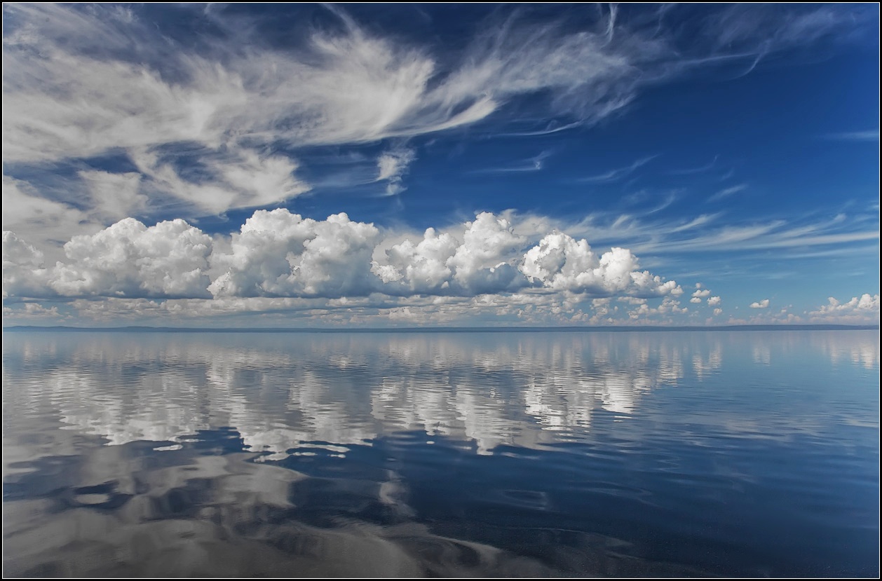 photo "Clouds over Lake Onega" tags: landscape, travel, water