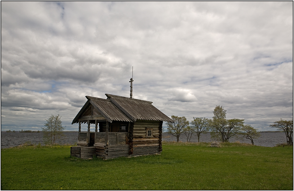 photo "Ashore lake Onego" tags: landscape, architecture, Karelia, spring