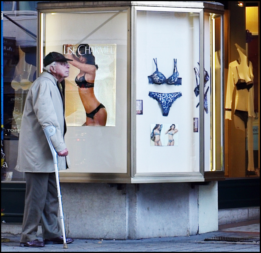 photo "Face to face" tags: street, humor, 