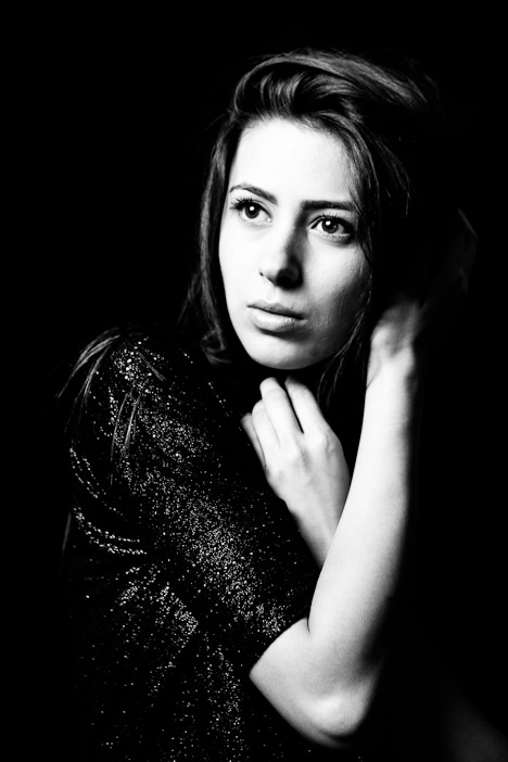 photo "Alexandra" tags: portrait, black&white, 