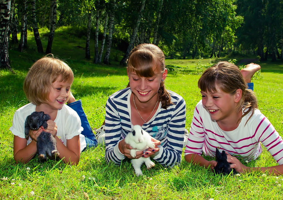 photo "***" tags: portrait, children, forest, pets/farm animals, summer