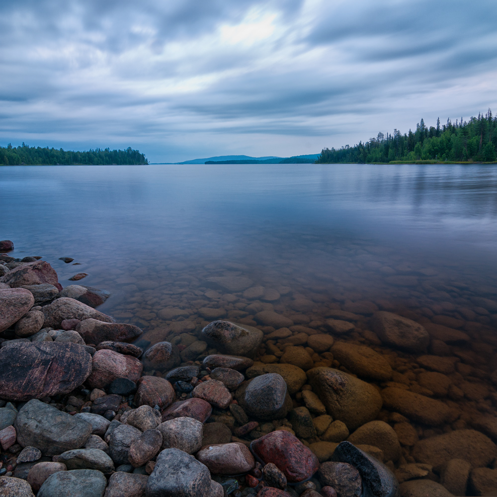 photo "***" tags: landscape, Karelia, clouds, forest, lake, water