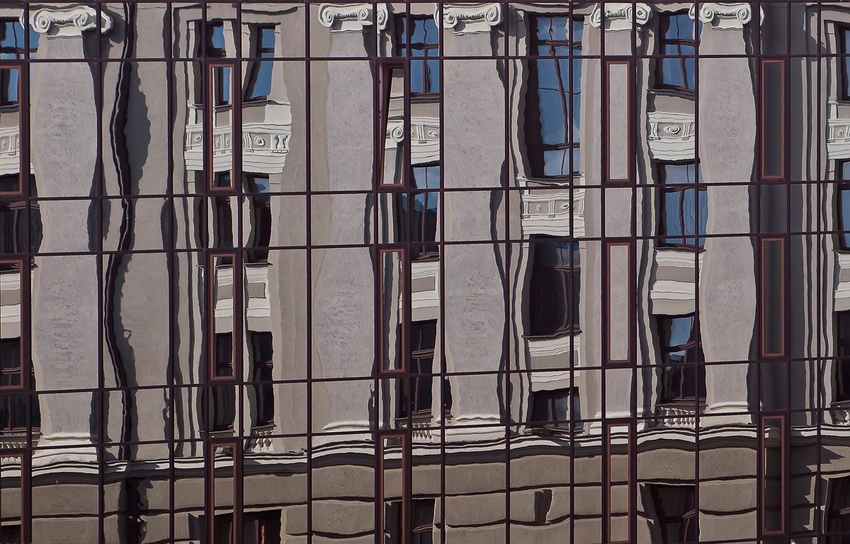 photo "***" tags: city, architecture, building, reflections