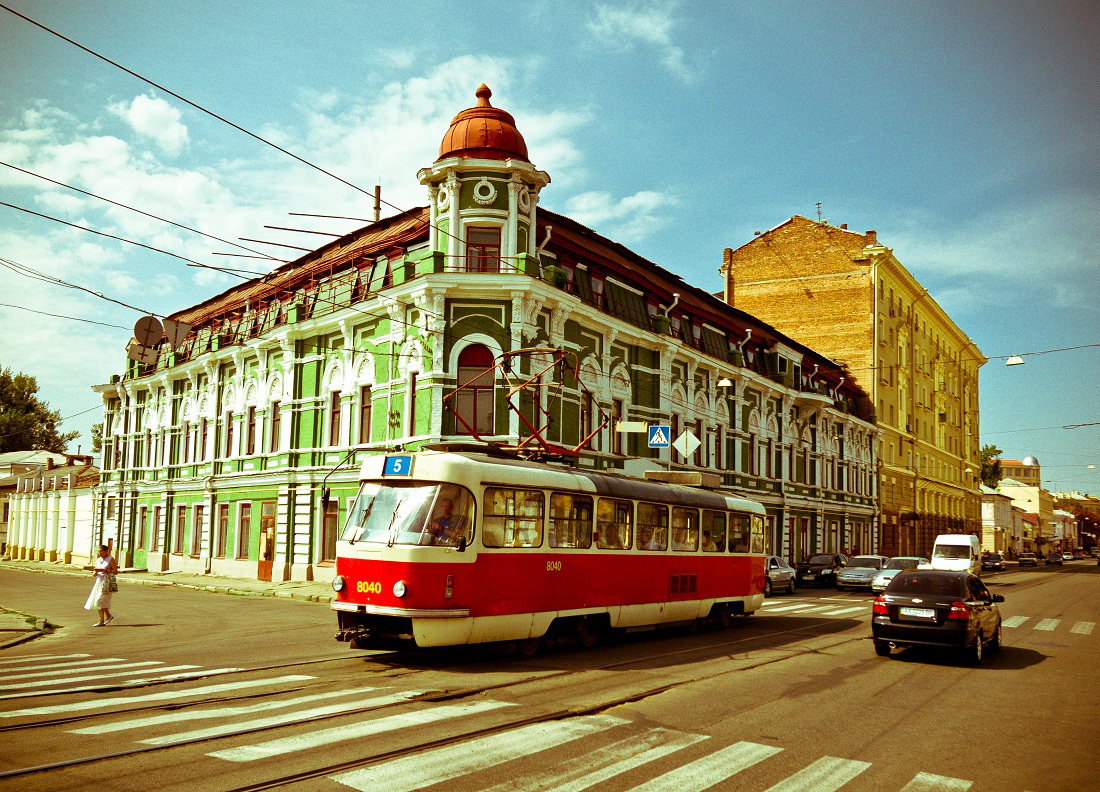 фото "Трамвай №5" метки: стрит-фото, архитектура, 