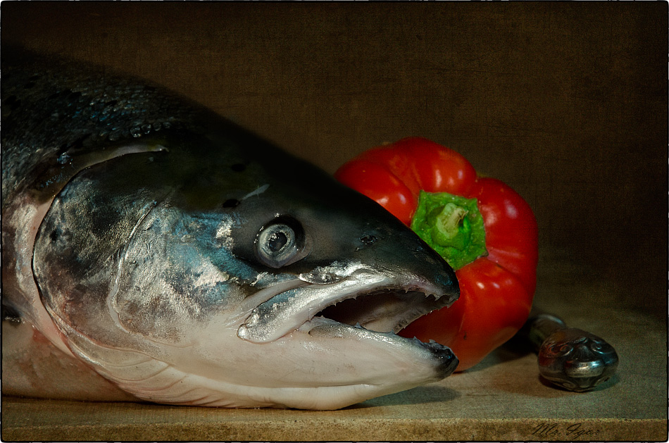 photo "With salmon" tags: still life, 