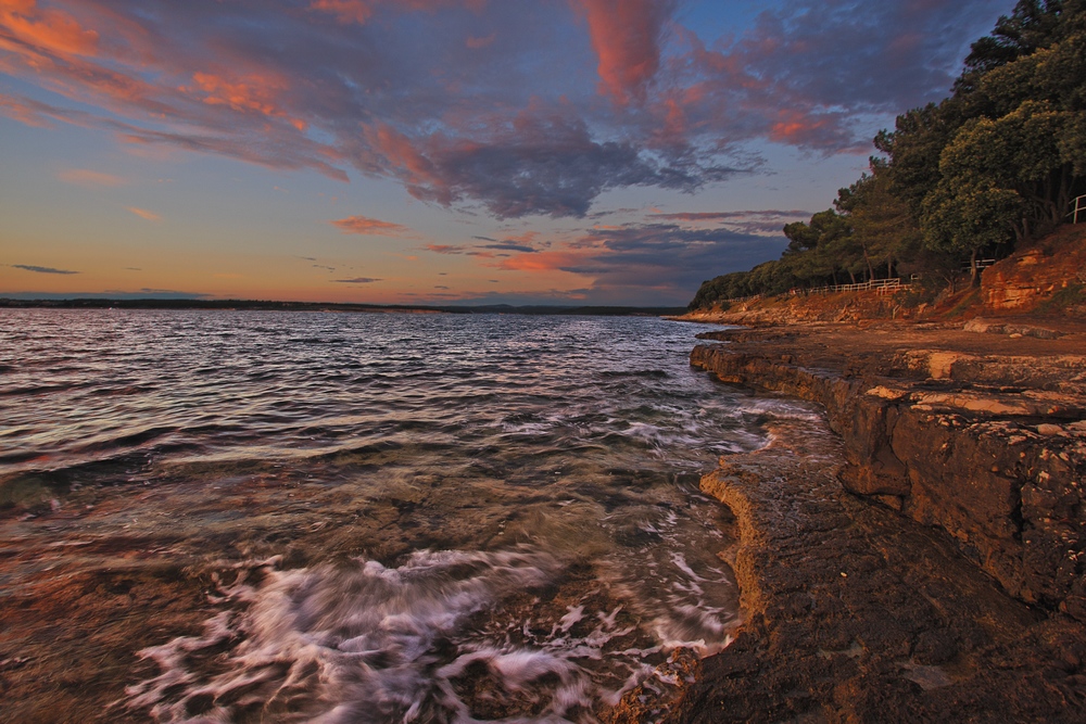 photo "***" tags: landscape, travel, Europe, sea, summer, sunset