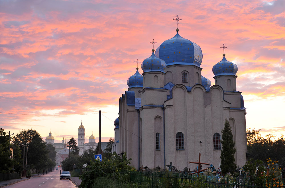 photo "At sunset (... on the way to God ...)" tags: architecture, религия храм церковь монастырь