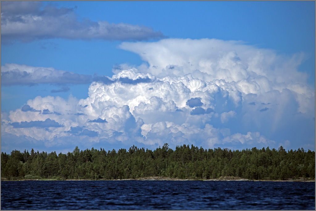 photo "Heavenly Theatre" tags: landscape, travel, Europe, Karelia, summer, Ладога