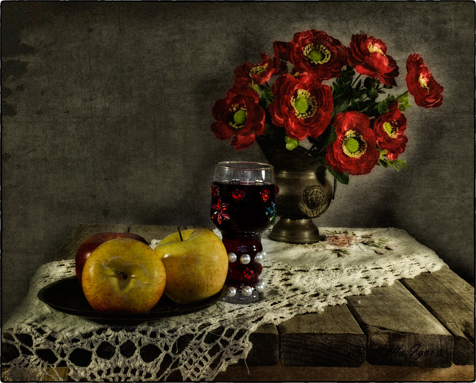 photo "A glass of wine" tags: still life, old-time, A glass of wine, Бокал вина