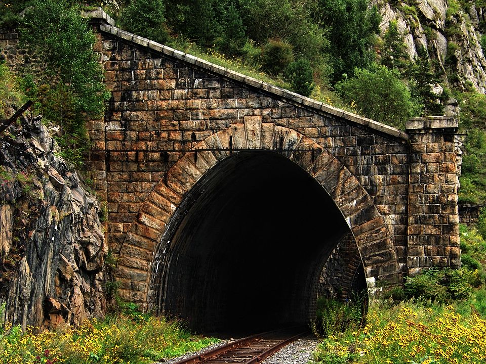 фото "Тоннели Кругобайкальской железной дороги." метки: пейзаж, архитектура, путешествия, Кругобайкальская, Тоннель, железная дорога