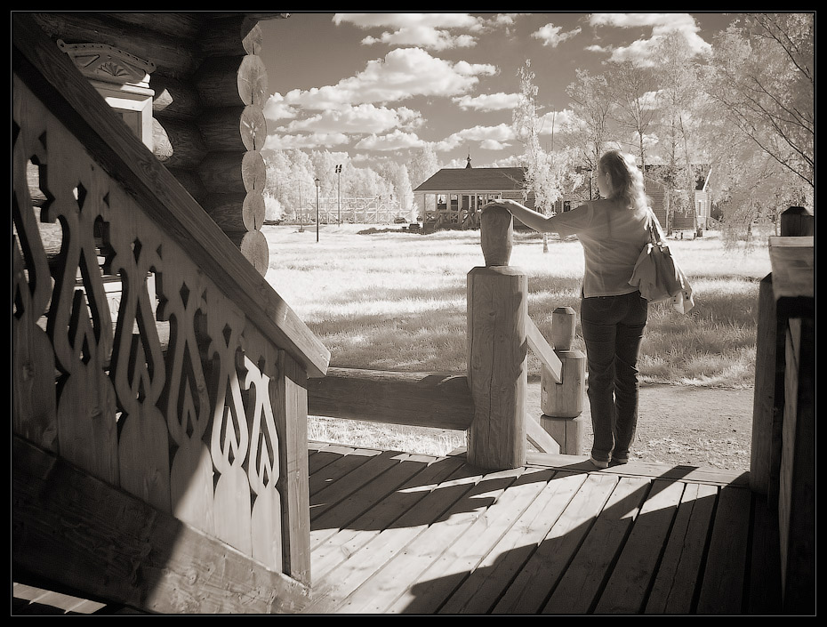 photo "***" tags: landscape, architecture, black&white, infrared