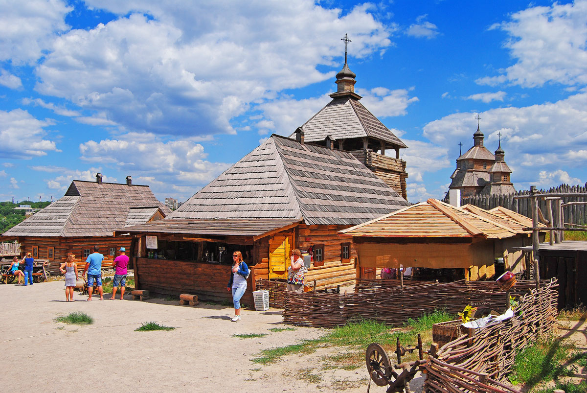 фото "Казачья деревня." метки: , 