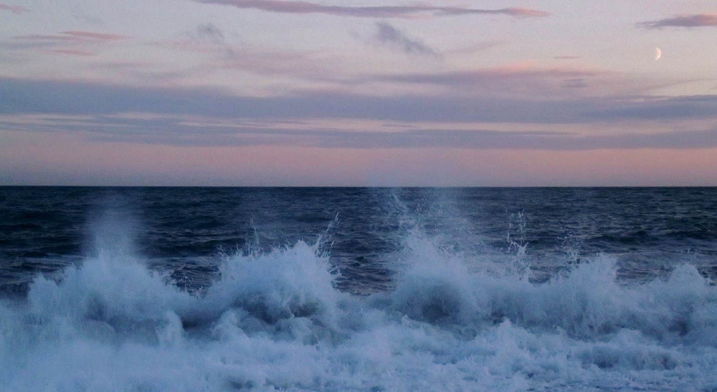 фото "Кружево моря" метки: пейзаж, море, небо, облака