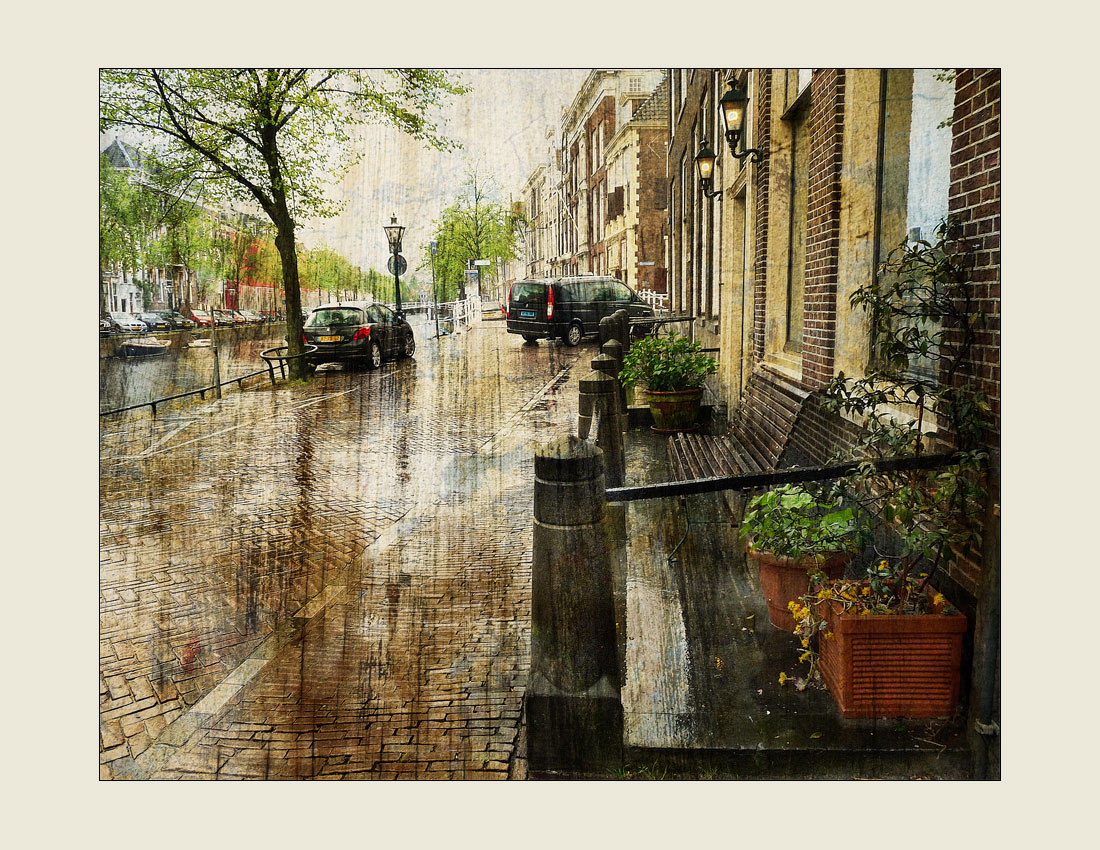 фото "Walking in the rain" метки: город, ретро, путешествия, 