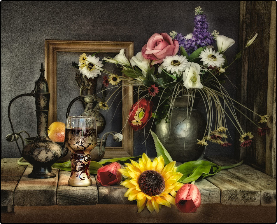 photo "Glass of wine 2" tags: still life, old-time, Glass of wine 2, Бокал вина 2