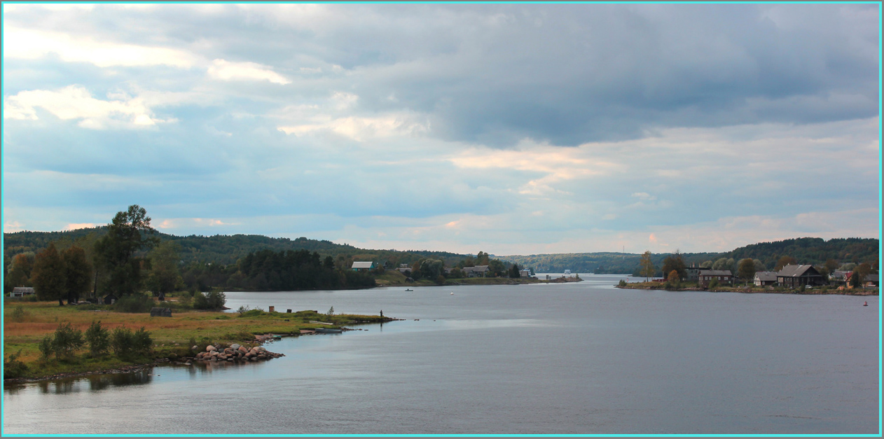 photo "Svir. September." tags: landscape, travel, autumn, river, september, water, свирь