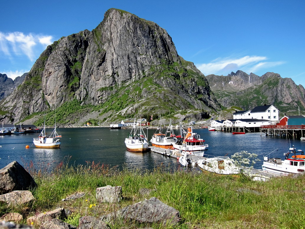 фото "Бухта Хамной" метки: пейзаж, путешествия, Норвегия