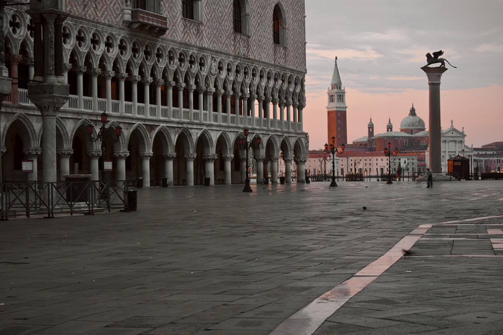 фото "Рассвет в Венеции" метки: путешествия, город, Венеция, Италия, рассвет