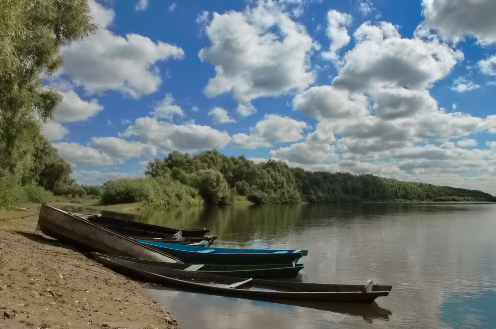 photo "***" tags: landscape, river, summer, water