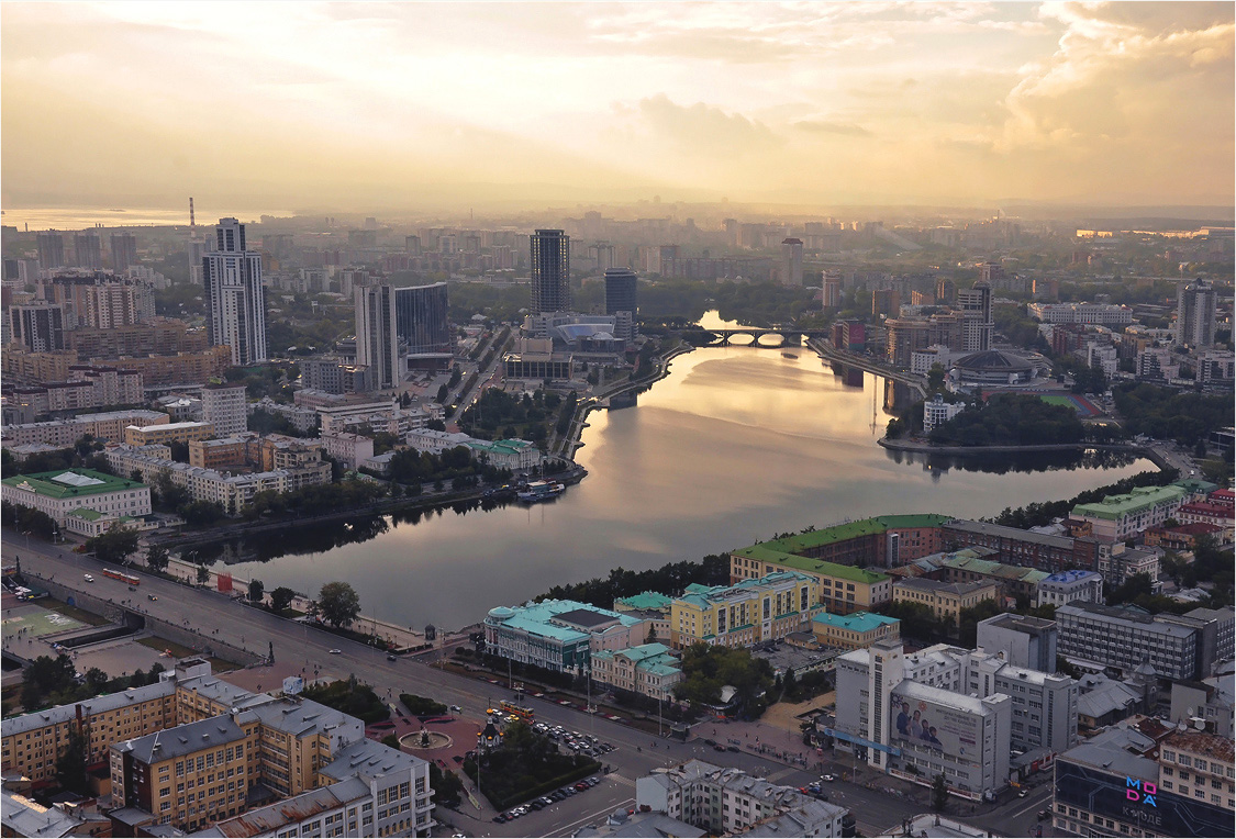 фото "Вечерний Екатеринбург" метки: город, 