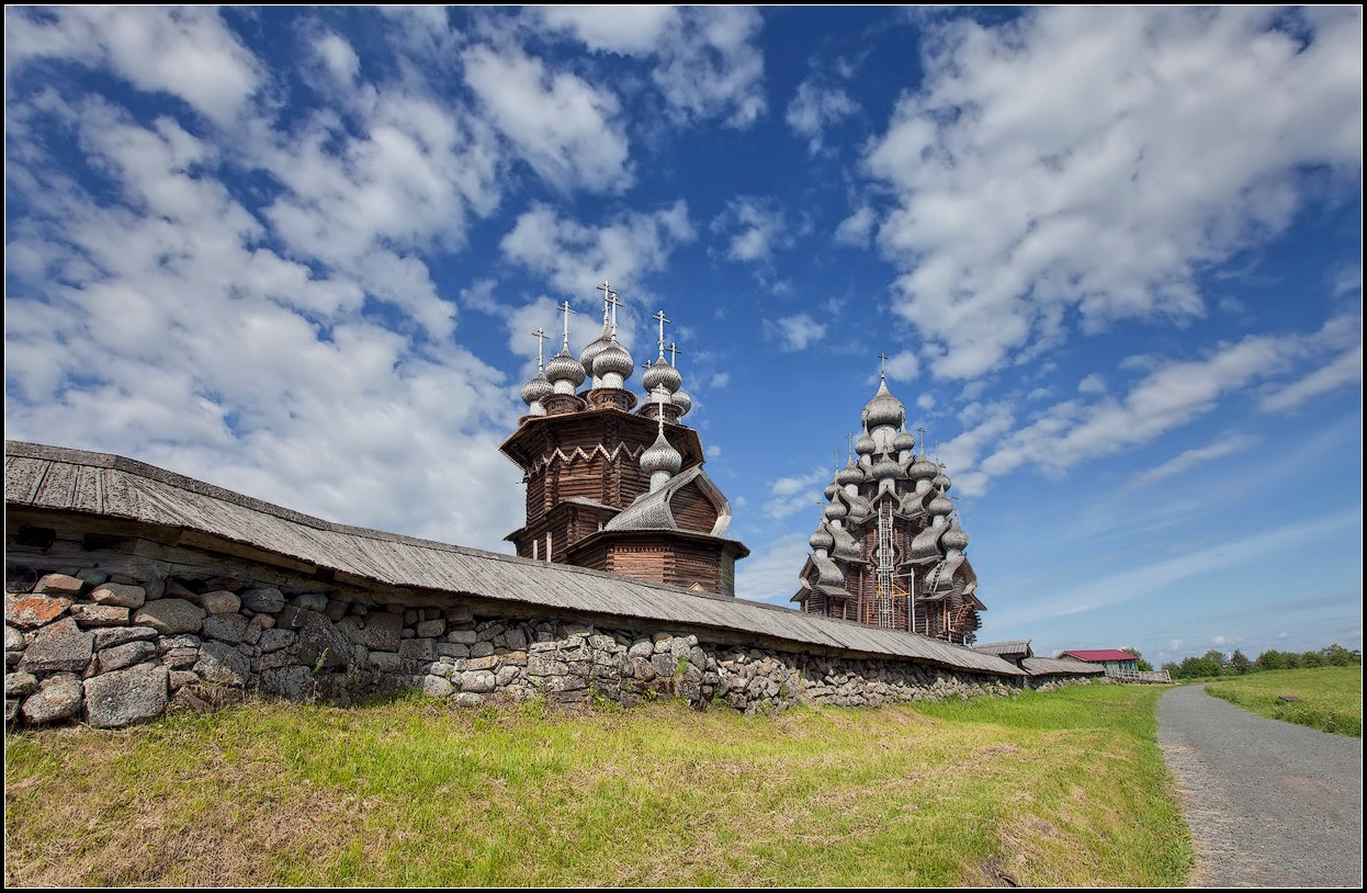 фото "Кижи. Храмы." метки: пейзаж, архитектура, путешествия, 