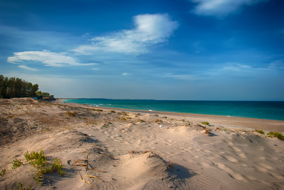 photo "Alone with the sea..." tags: landscape, sea, summer, water