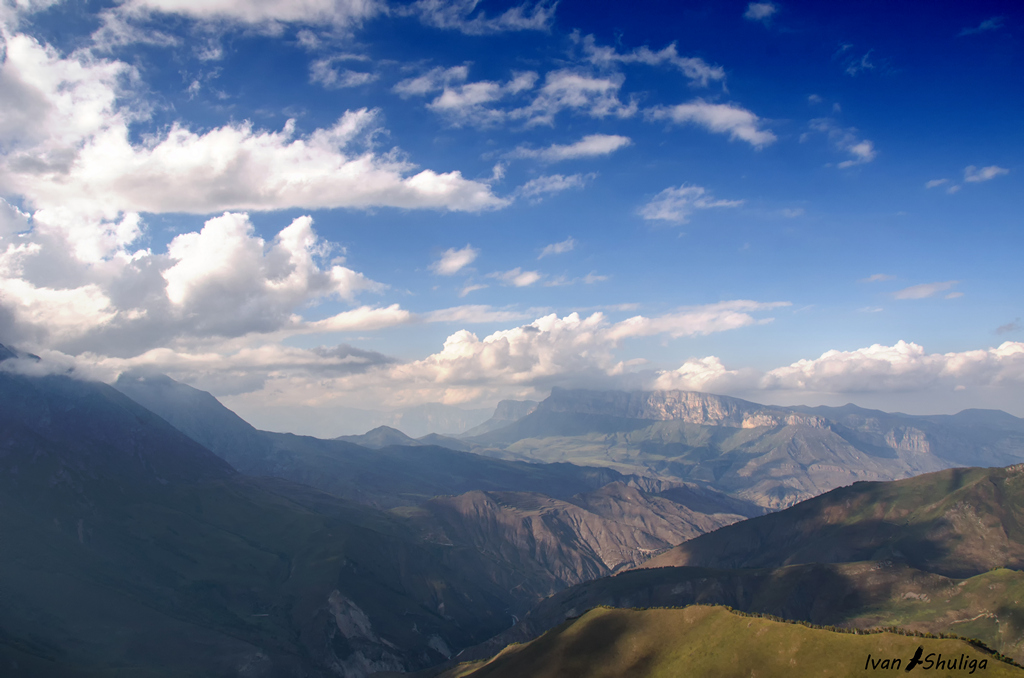 photo "***" tags: landscape, sport, autumn, clouds, mountains, rocks, summer, северный кавказ