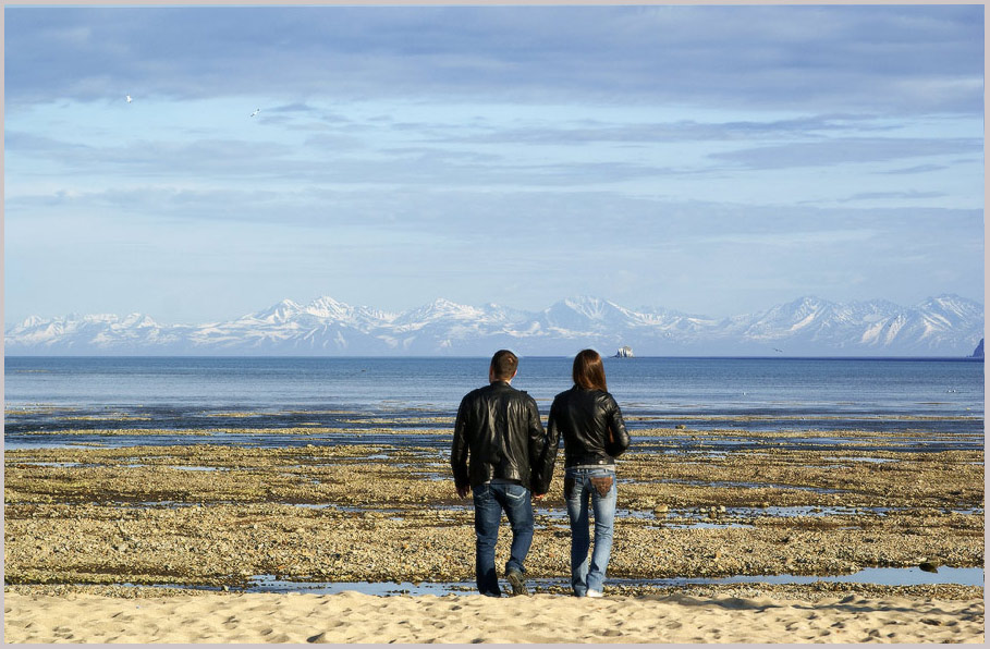 photo "Mirage" tags: landscape, mountains, ocean, sea, summer, water