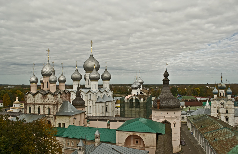 фото "Купола Ростова Великого" метки: архитектура, 