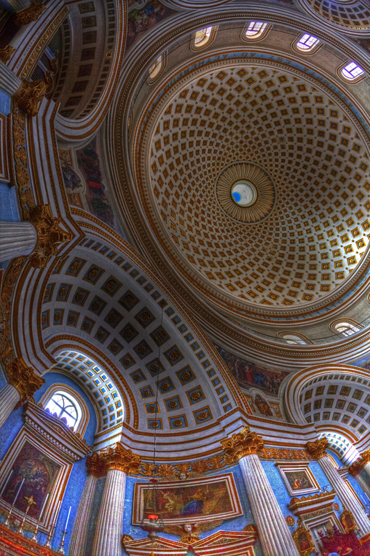 photo "Vaults St. Paul's Cathedral in Malta" tags: architecture, 