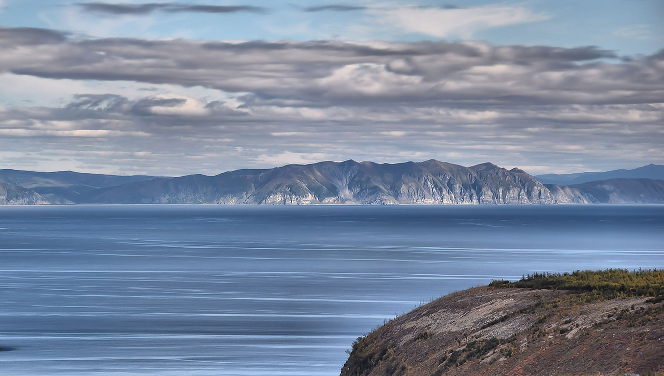 photo "***" tags: landscape, clouds, mountains, sea, sky