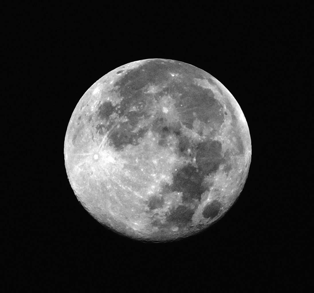 фото "Просто Луна" метки: черно-белые, пейзаж, ночь