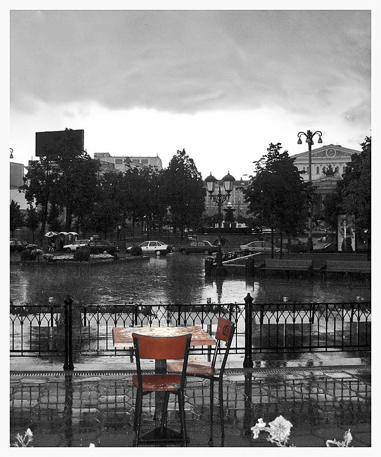 фото "Дождь" метки: черно-белые, город, путешествия, 