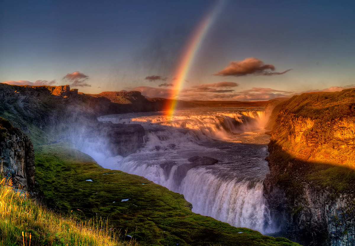 photo "Gullfoss Iceland" tags: landscape, 