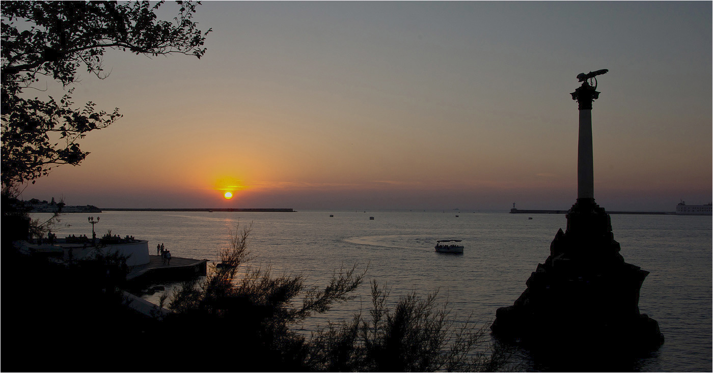 photo "Evening on the raid" tags: landscape, travel, Crimea, summer, sunset, water