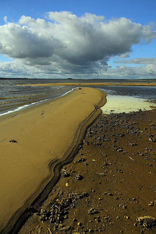 photo "***" tags: landscape, autumn, clouds, Беларусь, Вилейское водохранилище