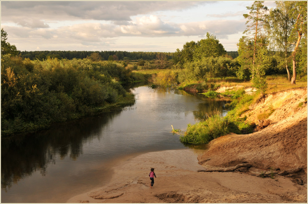 фото "Последние  теплые деньки в сентябре" метки: пейзаж, вода, осень, река