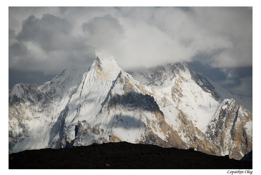 фото "Вид на группу Gasherbrum" метки: путешествия, пейзаж, Baltoro, Gasherbrum, Pakistan