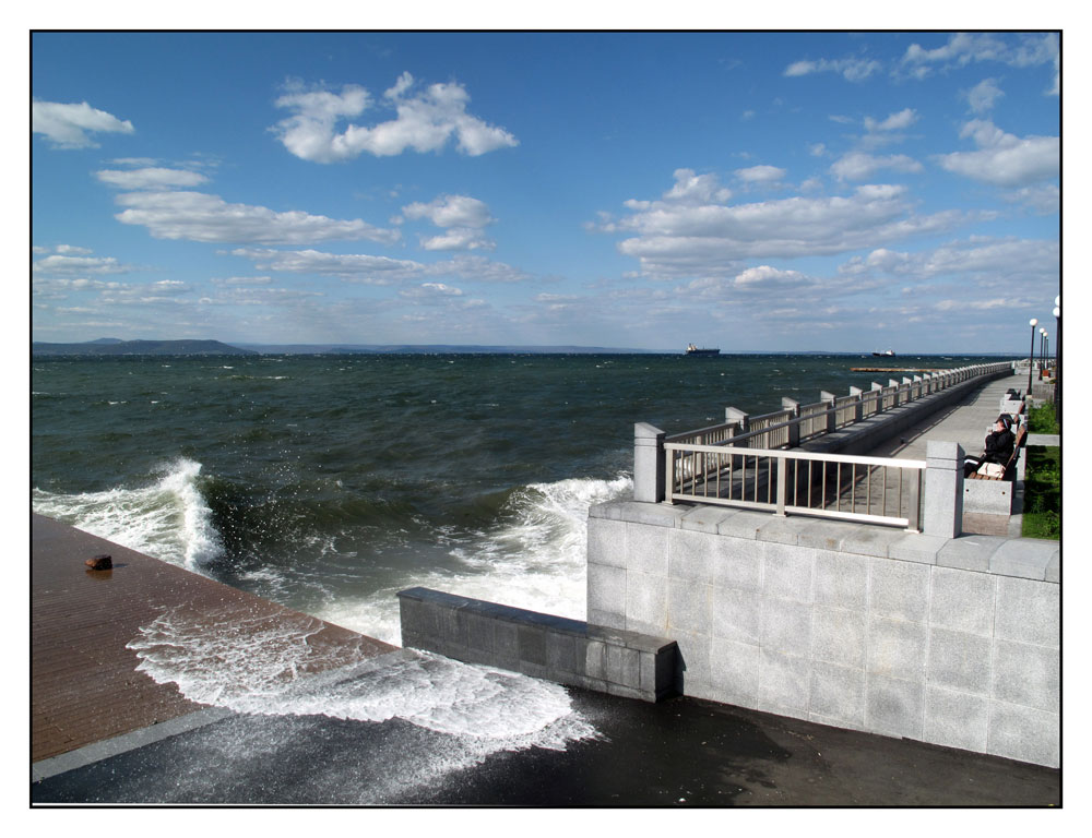 photo "***" tags: landscape, autumn, clouds, sea