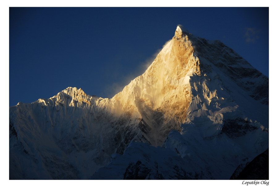 фото "Musharbrum peak на закате дня" метки: пейзаж, путешествия, Musharbrum Pakistan Baltoro