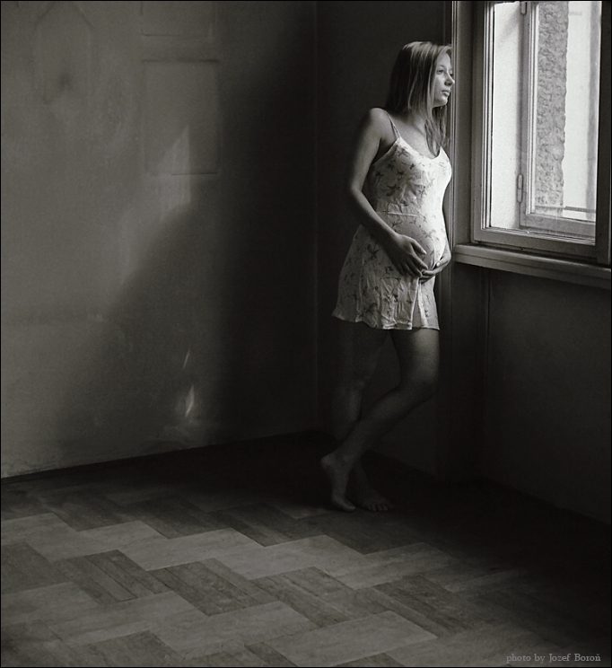 photo "подождите ..." tags: black&white, portrait, 