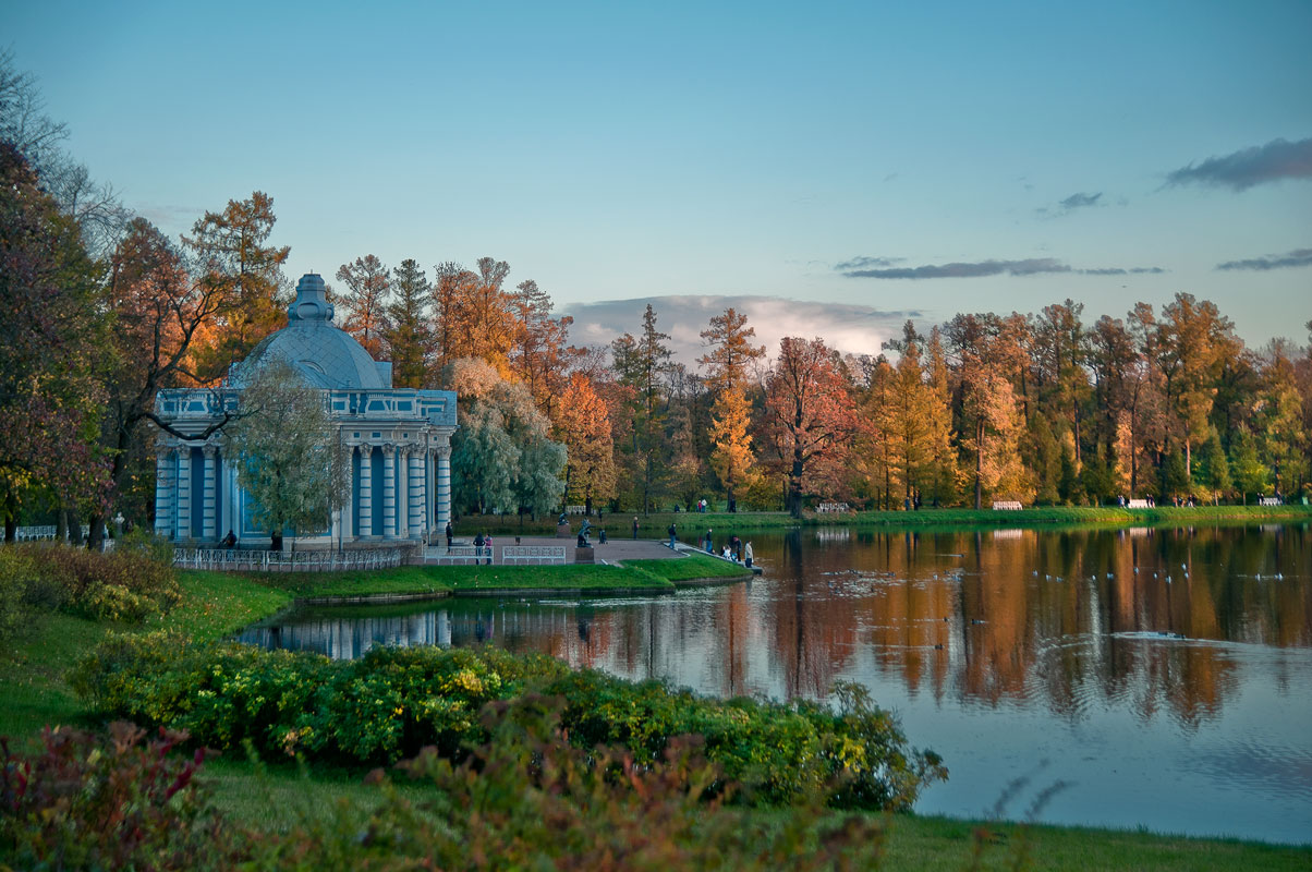 фото "Вечер в парке" метки: пейзаж, архитектура, 