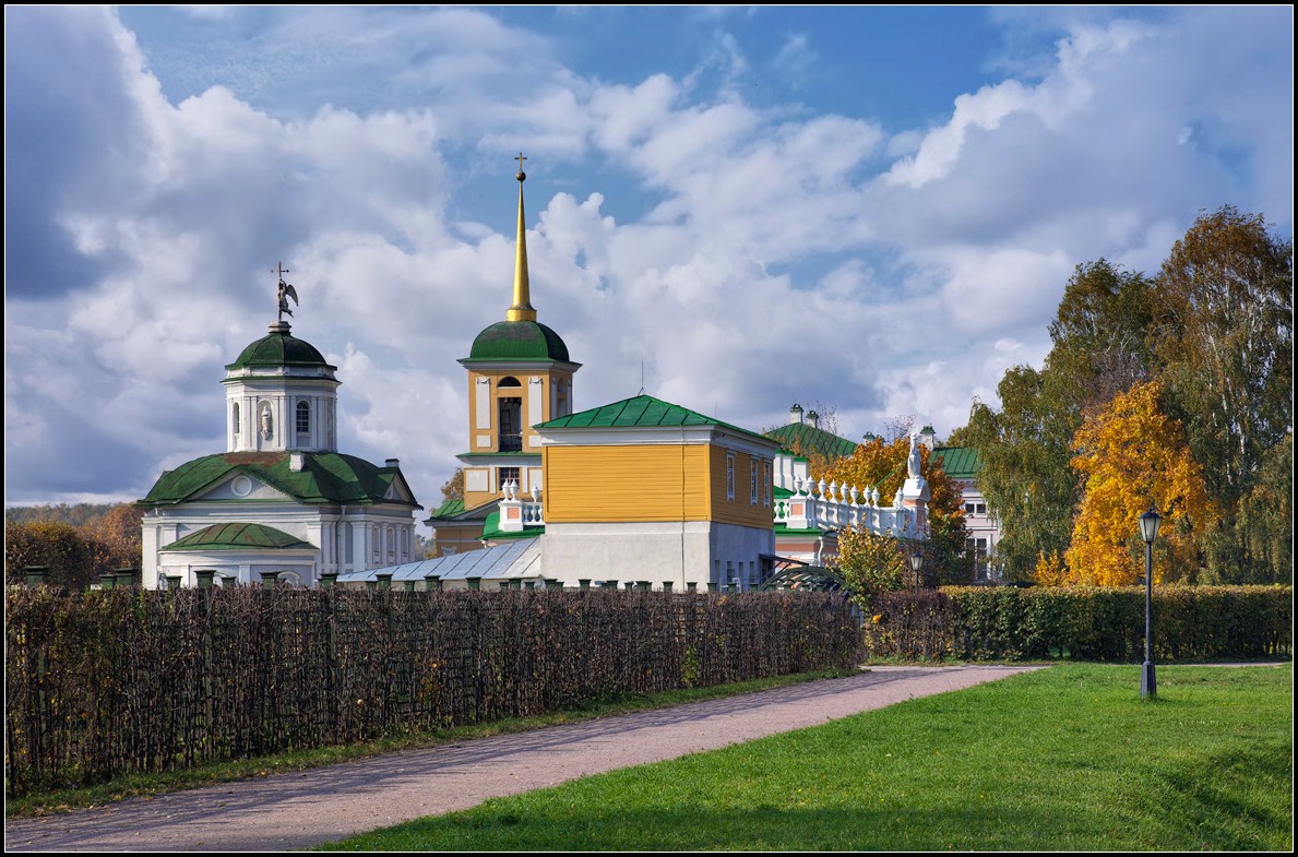 фото "осень в Кусково" метки: архитектура, пейзаж, 