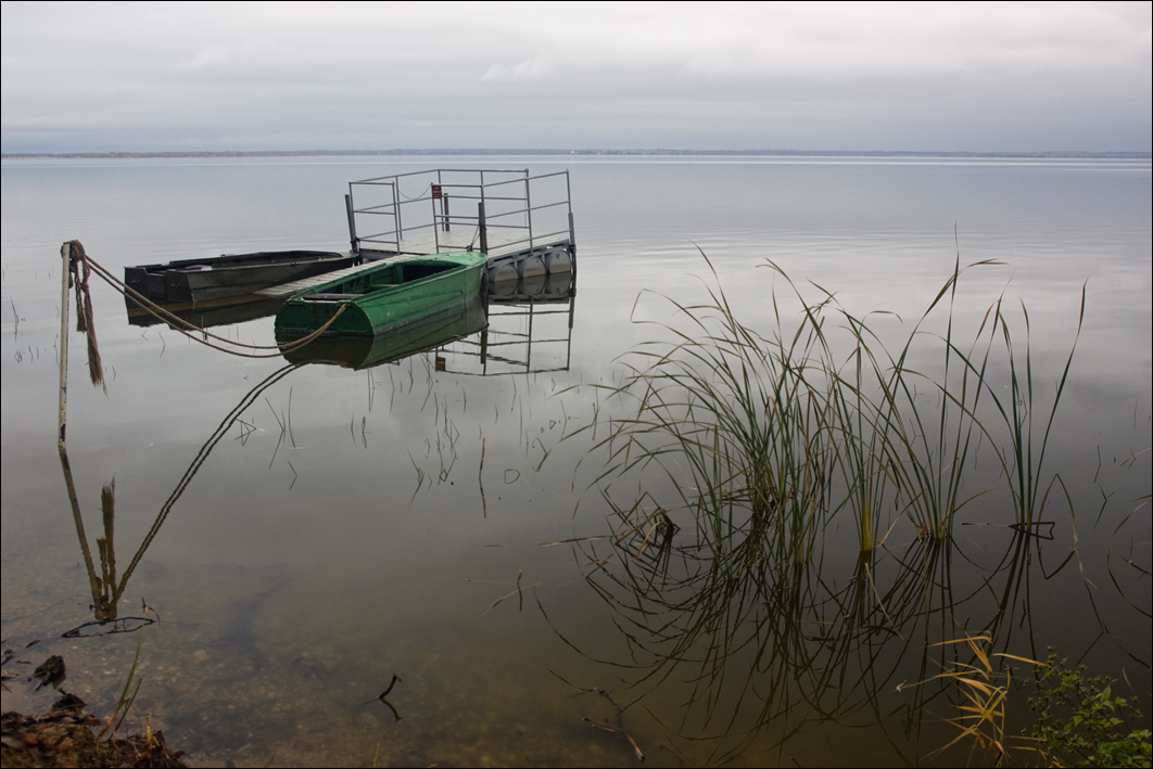 фото "***" метки: пейзаж, Ростов, вода, лодки, осень