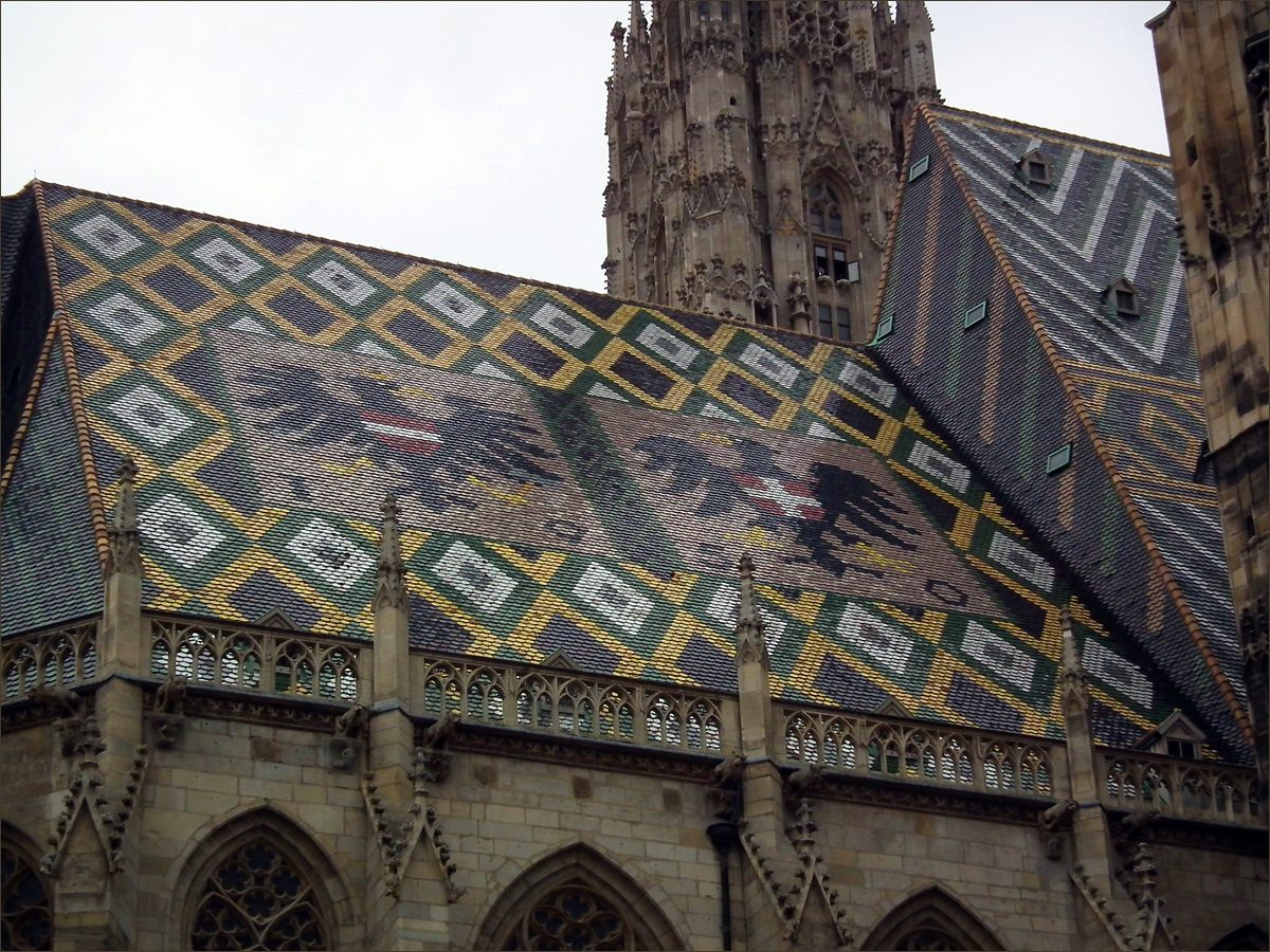 фото "Плюс-минус империя" метки: архитектура, путешествия, фрагмент, St. Stephens Cathedral, Вена, собор св.Стефана